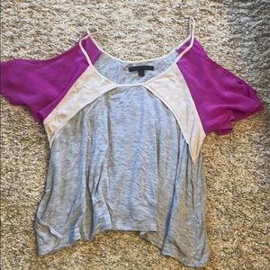 Flowy Cold Shoulder Shirt